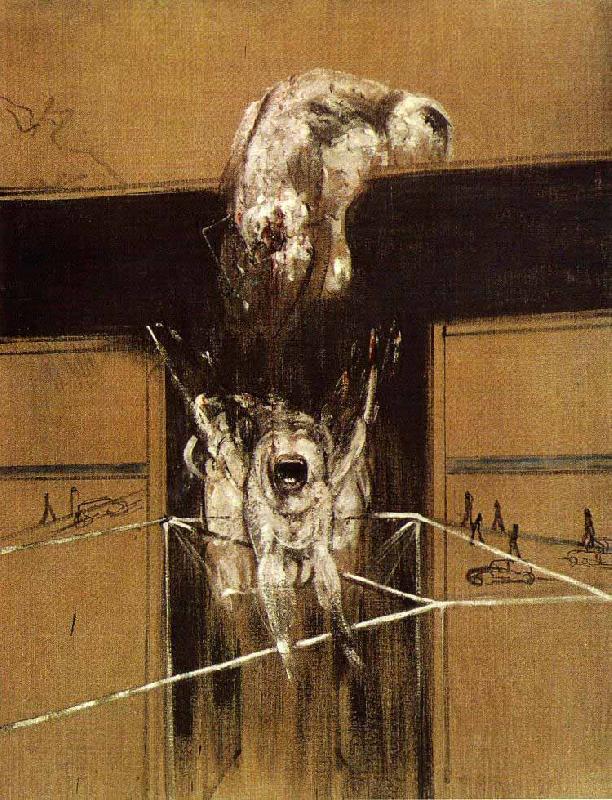 Francis Bacon Fragment of a Crucifixion oil painting picture